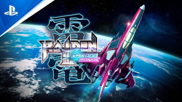 Raiden III x Mikado Maniax - Announcement Trailer | PS5 & PS4 Games