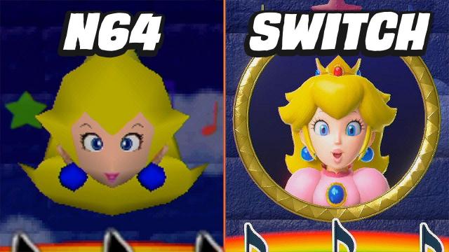 Mario Party Superstars - N64 vs. Switch Graphics Comparison