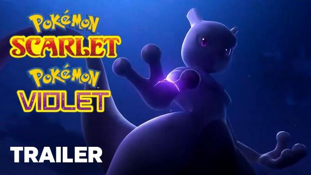 Pokemon Scarlet and Violet Get Mew and Mewtwo Trailer | Pokemon Presents 8.8.2023