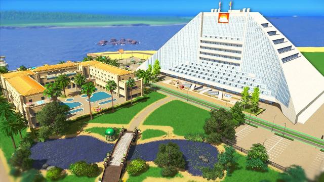 Making MILLIONS with Cities Skylines Hotels and Retreats!