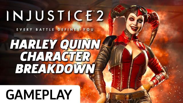 Harley Quinn Official Character Breakdown and Moveset - Injustice 2
