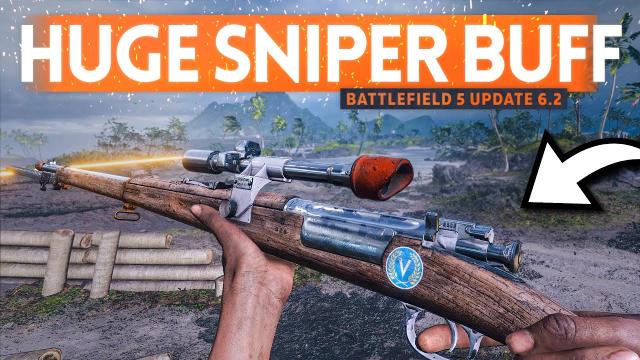 HUGE SNIPER RIFLE BUFF CHANGES! - Battlefield 5 Update 6.2 (This Is MASSIVE)