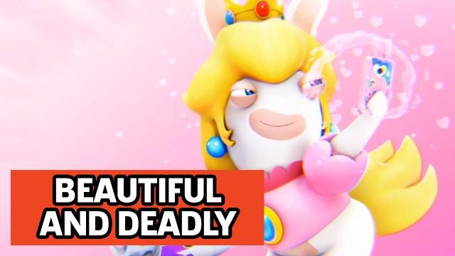 Mario + Rabbids Kingdom Battle - Rabbid Peach Character Spotlight Trailer