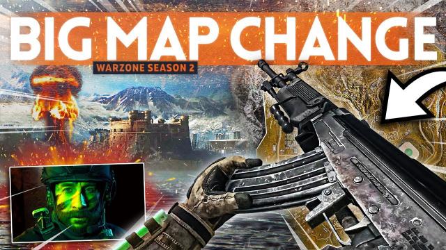 HUGE MAP CHANGES and 4 New Guns coming to Warzone Season 2!