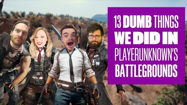 13 Dumb Things We Did in PUBG in 2017