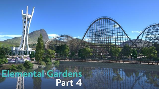 Planet Coaster - Elemental Gardens (Part 4) - Earth & Water