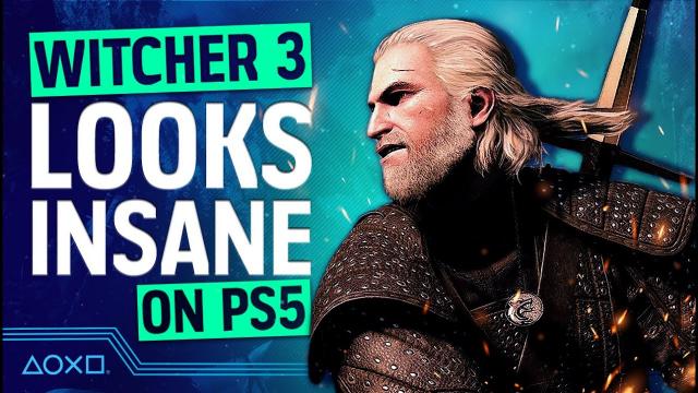 14 Minutes of The Witcher 3 Looking Insane on PS5