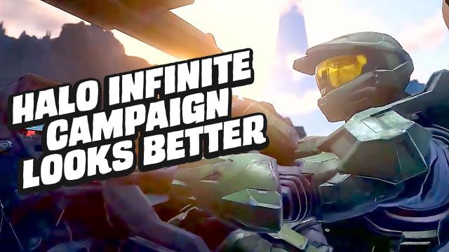Halo Infinite Campaign Looks Way Better Now | GameSpot News