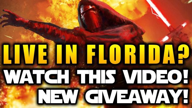 If You Live Near Orlando, Florida WATCH THIS VIDEO! NEW GIVEAWAY to Star Wars Celebration!