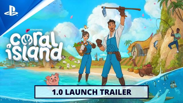 Coral Island - 1.0 Launch Trailer | PS5 Games