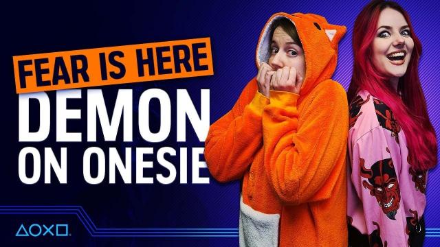 Fear Is Here - Rosie Faces The DEMON On Onesie!!!
