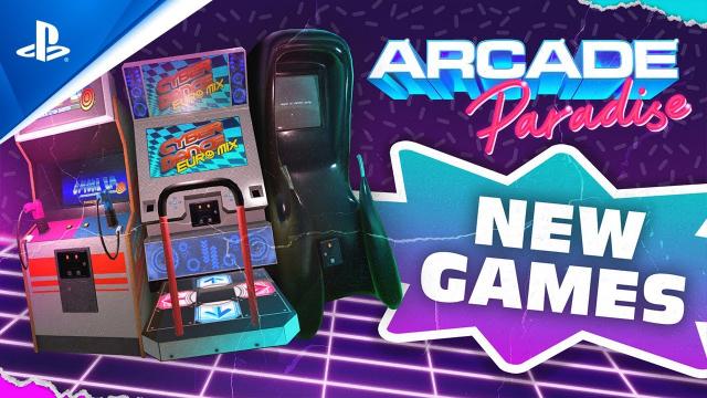 Arcade Paradise - Coin-Op Pack DLC Trailer | PS5 & PS4 Games