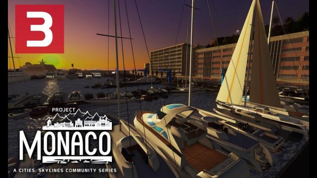 Cities: Skylines: Project: Monaco - EP 3 - Custom Harbour Buildings