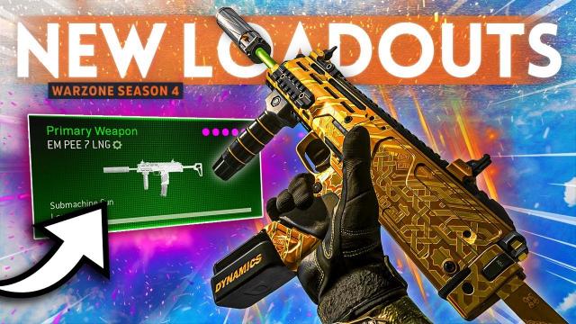 Using NEW LOADOUTS in Call of Duty Warzone Season 4!