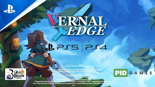 Vernal Edge - Release Trailer | PS5 & PS4 Games