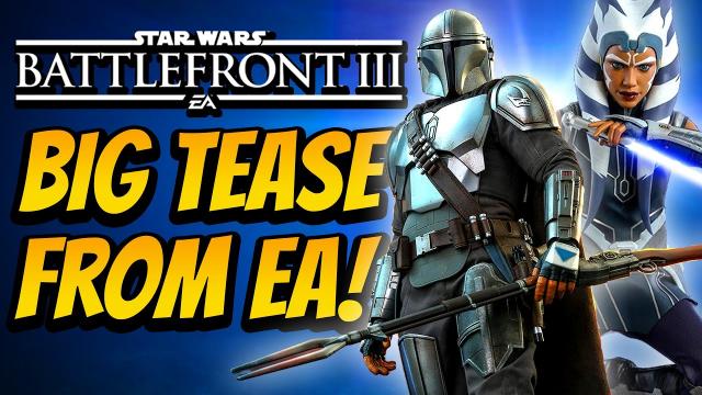 EA Responds to Star Wars Battlefront 3 Ideas with Big Tease! They Are Listening!