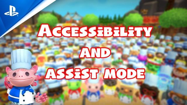 Overcooked! All You Can Eat - Accessibility Options and Assist Mode Trailer | PS5