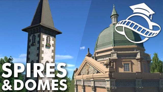 Planet Coaster College - Spires & Domes