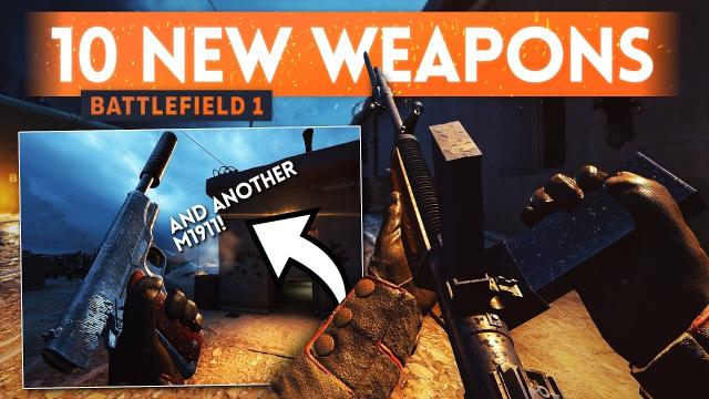 10 NEW PRIMARY WEAPONS! - Battlefield 1 June Patch Update (Shock Operations Game Mode)