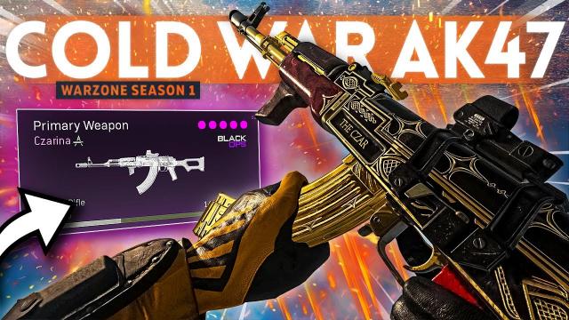 This COLD WAR AK47 Class Setup in Warzone hits like a TRAIN!