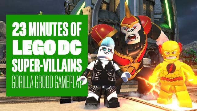 23 minutes of Lego DC Super-Villains gameplay - FULL GORILLA CITY LEVEL PLAYTHROUGH