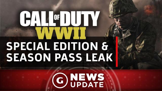 Call Of Duty WWII Special Edition And Season Pass Leaked - GS News Update